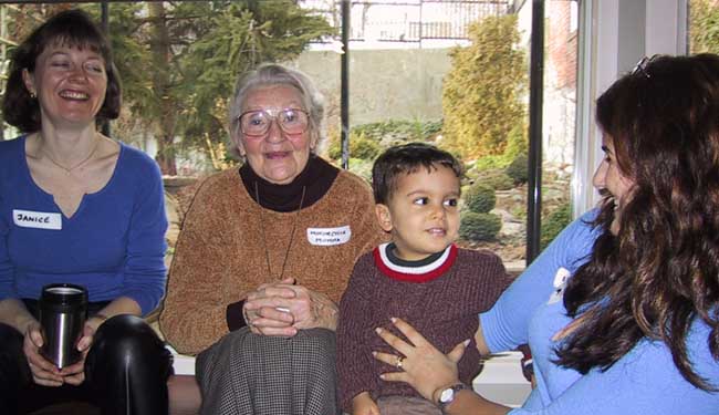 Janice, Elaine, Julian, and Linda